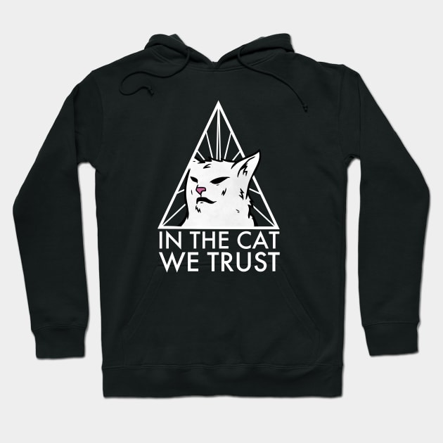 confused cat meme funny Hoodie by A Comic Wizard